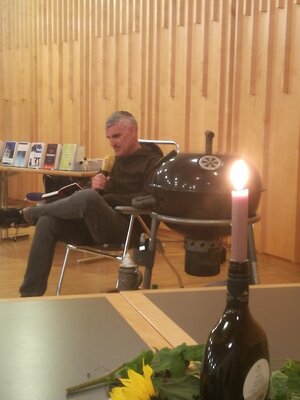 Tim Frühling bei Lesung